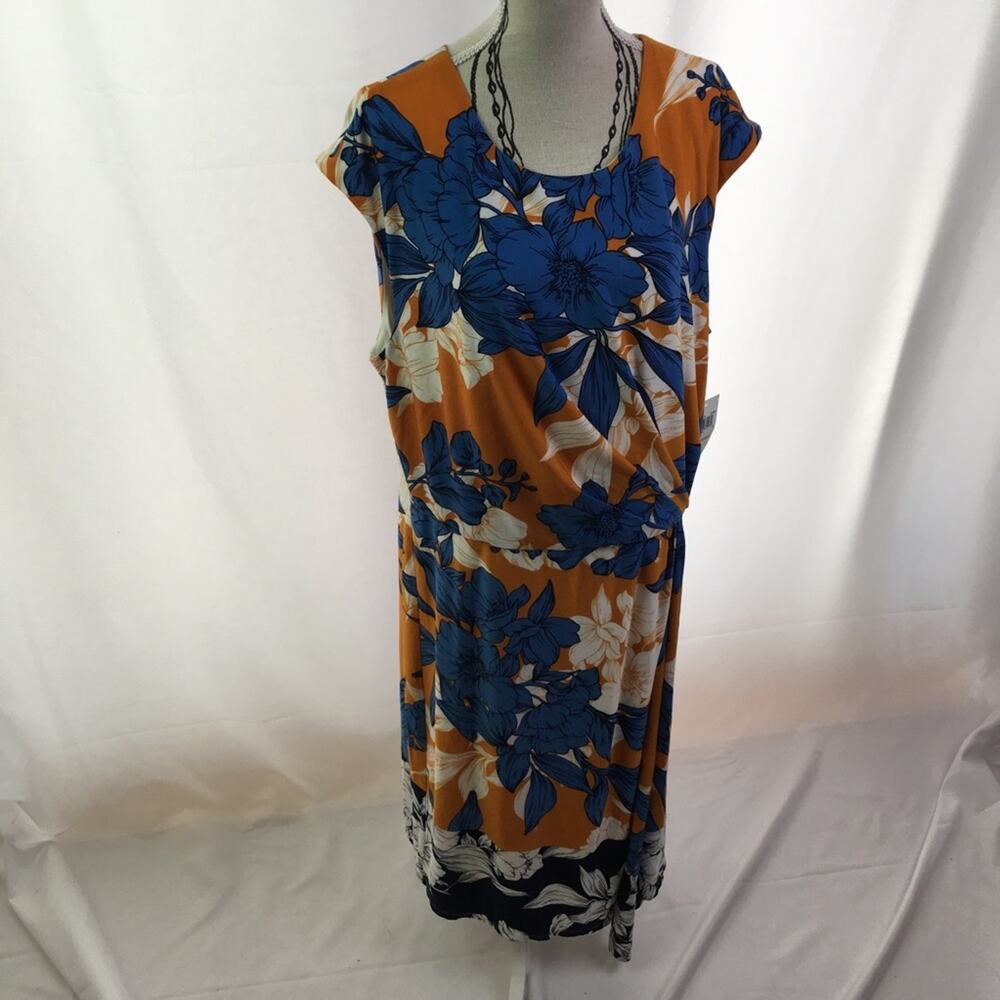 London Style Collection Justine Asymmetric Dress
